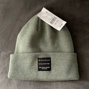 Pacsun Light / Army Green Beanie